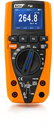 HT Instruments HT64 Hand-Multimeter digital Datenlogger CAT III 1000 V, CAT IV 600 V Anzeige (Counts): 6000 (1010340)