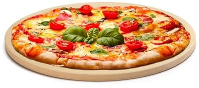 Outset Pizza Stone For Grill and Oven, 16.5 Round Pizza Tile