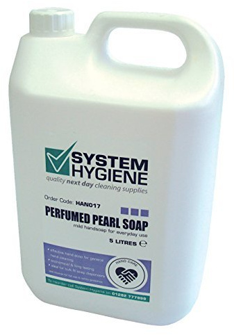 System Hygiene Perfumed Pearl Hand Soap and Body Wash 5Ltr