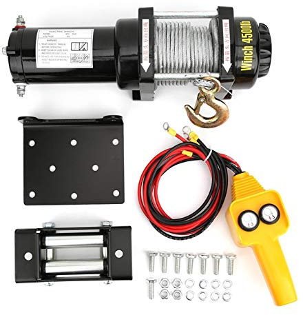 Treuil électrique 4500lb Off-Road Interrupteur à télécommande pour tout-terrain