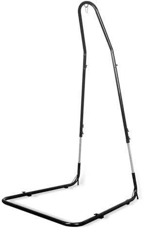 Solo supporto per sedia amaca, regolabile in altezza 200-230 cm, capacità 150 kg, supporto resistente per sedia amaca con struttura in acciaio solido con finitura verniciata a polvere, per interni ed