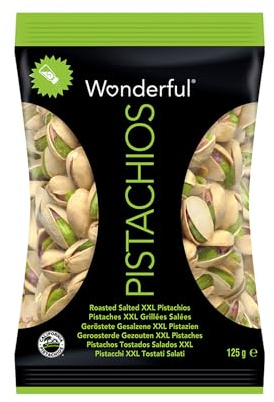 Wonderful Pistachios - Pistaches grillées et salées 8x125g