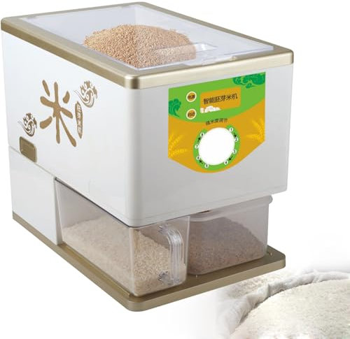 ExoticaBlend Household Rice Milling Machine, 250-500g/ Min Rice Husking Machine Peeling Rice Dehuller, 350W High Speed