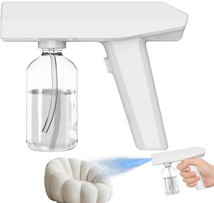 Atomizzatore portatile – Flacone spray ricaricabile da 250 ml per interni ed esterni, elettrico portatile per auto, casa, camera da e sala studio, spray con fine