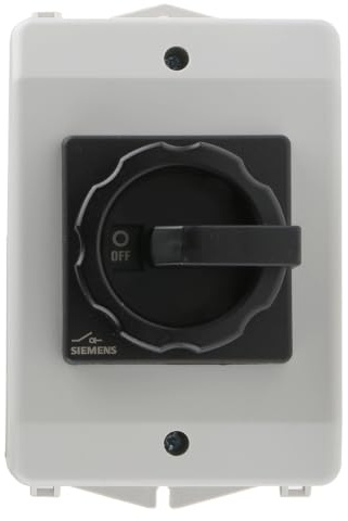SIEMENS 3LD2064-0TB51 Elektroschalter 3P Schwarz, Weiß