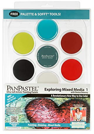 Panpastel Entdecken Sie den Mix Media mit Donna Downey Set Découvrez le Mix Media 1