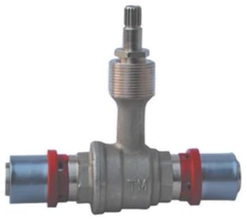 Kugelhahn Unterputz für Pressfittings 16mm für Mehrschichtrohr zum Pressen