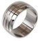 Fly Style Ring aus 316L Edelstahl - Hochwertiger Breiter Bandring für Männer - Schlichte und Stylische Herrenringe - auch für Ihn als Ehering oder Verlobungsring, Ring Grösse:22.0 mm