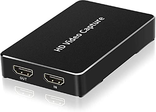 DriverGenius EraCapture-HD HDMI to USB 3.0 Capture Card HD60fps Loop Out | 1080P 60FPS Recording With HDMI Loop Out For Gaming, Streaming, Live Broadcasting And Video Conferencing