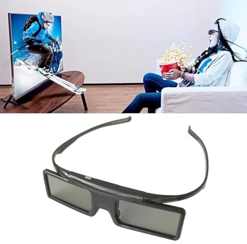 High-Tech Place Lunettes 3D Active Shutter Bluetooth universelles pour projecteur Sony et Epson 5200