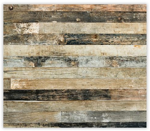 SMTDeco Herdabdeckplatte 60×52 cm – ESG gehärtetes Glas, kratzfest & rutschfest – Spritzschutz & Schneidebrett – für Induktion/Ceranfeld – 1-teilig, Motiv Holz Panel Braun