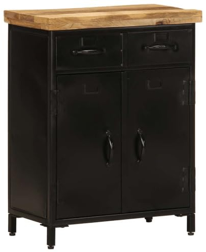 vidaXL Sideboard 55x30x71 cm Massivholz Mango
