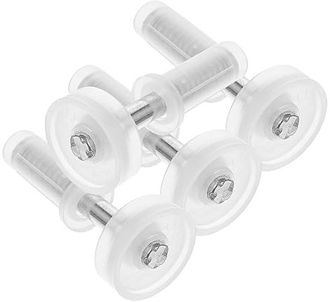 Veemoon Charnières Pivotantes Pour Portes Pliantes Doubles En Acier Inoxydable, Quincaillerie Robuste Pivots Métalliques, Kit 4 Pièces Pour Réparation Et Installation Facile Des Placards