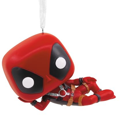 Hallmark Deadpool Funko Pop Ornament, MARVEL, Resin, Hanging Decoration