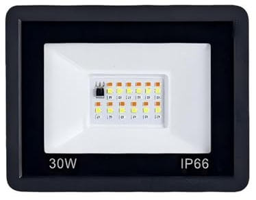 Illuminazione for esterni con riflettore for proiettore a LED Rgb da 30 W for Ip66 Lampade for faretti impermeabili paesaggistica Per garage, patio e portico