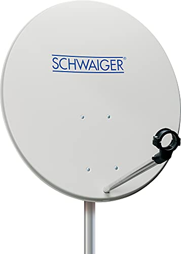 Schwaiger SPI992011 - Antena parabólica (80 cm), blanco
