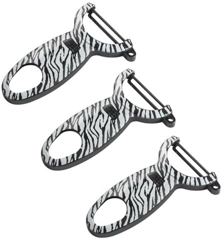 Kuhn Rikon Zebra Schweizer Sparschäler, 3er Set