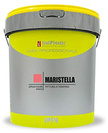 IPIV Pittura Traspirante Idropittura Bianca per Interni Maristella (13 LT)