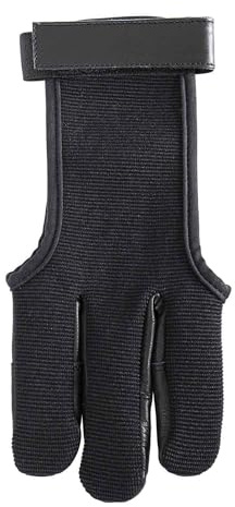 by Beier Germany Schießhandschuh Black Baumwolle & Leder L