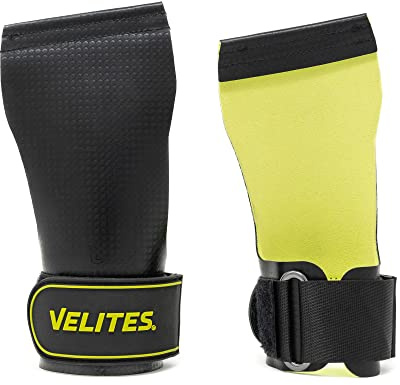 Velites I Calleras Quad Ultra Sin Magnesio I para Atletas de Crosstraining o Gimnasia I Mejora Tus Resultados y consigue Tus Objetivos I Talla L I Color Negro.