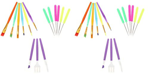 TOYANDONA 2sets Penne per Decorazione per Incisione e Modellazione Fondant per Dolci Te per Biscotti e Dessert