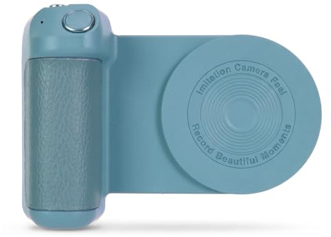 Manija Magnética para Cámara Soporte Bluetooth, Manija para Teléfono Inteligente Soporte para Fotos Control Remoto Inalámbrico Bluetooth para Todos los Teléfonos Grabación de
