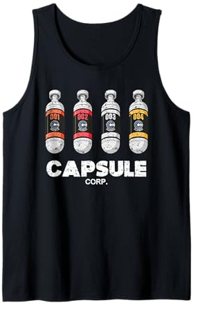 Capsule Corp pour Geek et Otaku fan d'Animé et de Manga 90s Débardeur