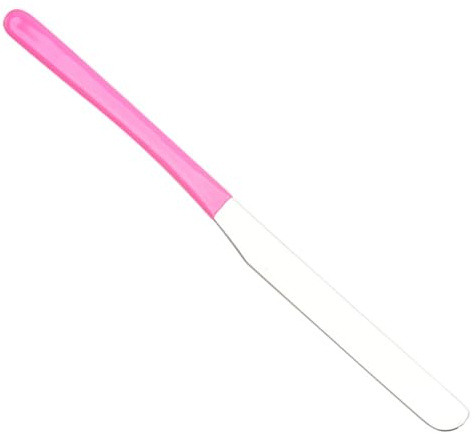 Veemoon Edelstahl Make-up Spatel Langer Griff Foundation Mischwerkzeug Kosmetikspatel Metall Make-up Mixer für Foundation Lidschatten Lippenstift Nagellack