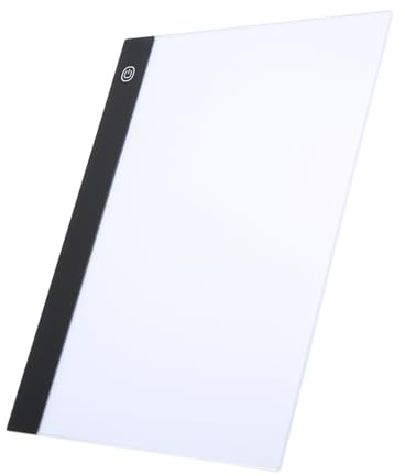 LUCKDANO 3 Levels Dimmable Brightness Adjustable LED Drawing Tablet - -Thin A4 Light Box Tracing Board with USB Interface, Eye-Protecting Flicker-Free Light for Painters, Sketching, (Style 2)
