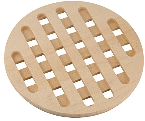 Fackelmann 31085 Fair Dessous-de-Plat Bois Beige 18 cm