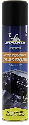 MICHELIN Expert 009447 Nettoyant Brillant Plastiques Voiture, Renove et Protège, 400 ML