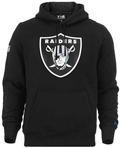 New Era Herren Kapuzenpullover NFL Team Logo PO Hoodie Oakland Raiders