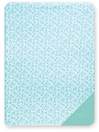 Bemini by Baby Boum 300LIZIE73JP Wickelauflagenbezug Universalgrösse 60-85 cm Frottee/Jersey LIZIE lagoon ,grün
