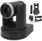 Cuifati Piccola Webcam PTZ, Telecamera PTZ con Zoom Ottico 10X, di Telecamere per Videoconferenza HD 1080P, Uscita IP HDMI SDI, Webcam per lo Streaming Live di Lezioni Online