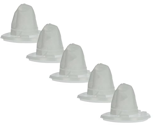 vhbw 5x Filter compatible with Black & Decker Dustbuster EV1810EL Handheld Vacuum Cleaner - Dust Filter