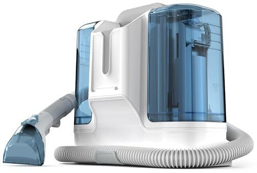 Rivenara Aspiradora Agua Tapiceria Limpiador - 450W Limpia de Sofa Aspirador Maquina Limpieza Liquidos Lava Extracción Alfombras Colchones Upholstery Hidroaspiradora Coche Carpet Cleaner Machine