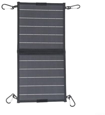 Chargeur solaire pliable léger et convivial pour les aventuriers
