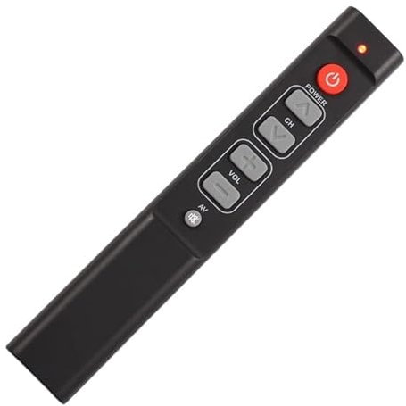 10pcs impara il codice di copia del telecomando for TV, STB, DVD, DVB, TV Box, controller universale con pulsanti grandi facile da usare for gli anziani(Black)