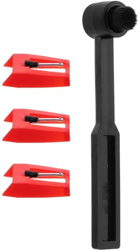 ERINGOGO Spazzola Per La Pulizia Dei in Vinile Puntina Per Giradischi Pulitore Per Puntine Per Fonografo Spazzola Per Giradischi Kit Per La Pulizia Audio