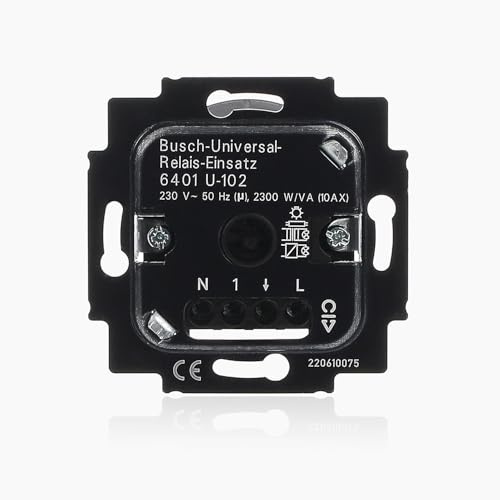 Busch-Jaeger 1307693 6401U-102 Busch-Universal-Relais-Einsatz 6401 U-102