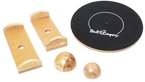 Bad Company | Balance Board Set aus Holz (MDF) | Therapiekreisel in Studio-Qualität | 45 cm