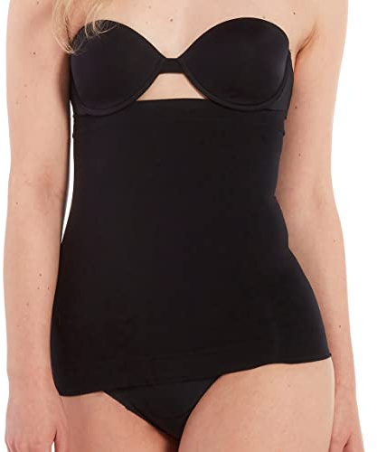 MAGIC Bodyfashion Waistnipper dam komfort figurformande midjeformare midjekorrigeringsband magkontroll formkläder, svart, XL