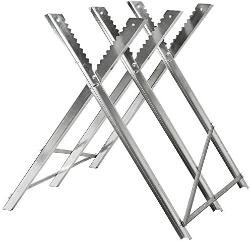 TecTake Caballete para Sierra eléctrica Hendidora de Madera Soporte serrar leña - Varios Modelos - (No. | 84x80x80cm)