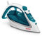Tefal EasyGliss Plus FV5718 fer à repasser Fer à repasser à sec ou à vapeur Semelle Durilium 2400 W Turquoise, Blanc