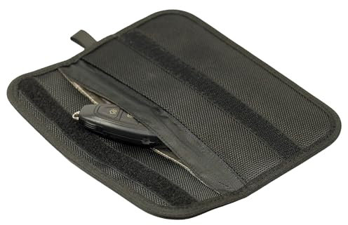 Stoplock RFID Contactless Protection Pouch Purse Wallet SS5433 - Anti-Theft Signal Blocker Credit Card Key Fobs Mobile Phones,Black,192mm x 100mm x 9mm