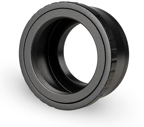 Walimex pro T2 Adapter MFT-Mount - 58 x 58 x 30 mm - Adapterring manueller Fokus, einfache Handhabung, Objektiv-Anschlussring kompatibel mit Olympus Pen E-PL1, kompatibel mit Panasonic Lumix DMC-G70