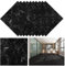10 Sheets Vinyl Floor Tiles Stickers Self Adhesive Floor Sticker Kitchen Waterproof Marble Black Vinyl Flooring Peel and Stick Floor Tile for Living Room 30x30cm