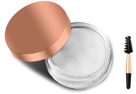 Gel à Sourcils Longue Durée et ImperméAble, Cire Coiffante pour Sourcils, Gel Sourcils Transparent Fixateur, Savon Gel Sourcils pour Effet de Stratification