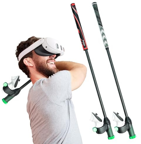 DeadEyeVR DriVR Elite Standard Putter Combo - Realistic VR Golf Simulator Handle