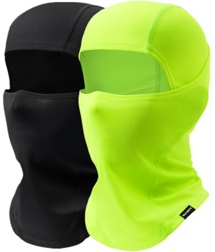 YANIKY Sturmhaube Atmungsaktiv Sturmmaske UV-Schutz Balaclava Herren Damen Gesichtshaube für Motorrad, Fahrrad, Radfahren, Outdoor Sports